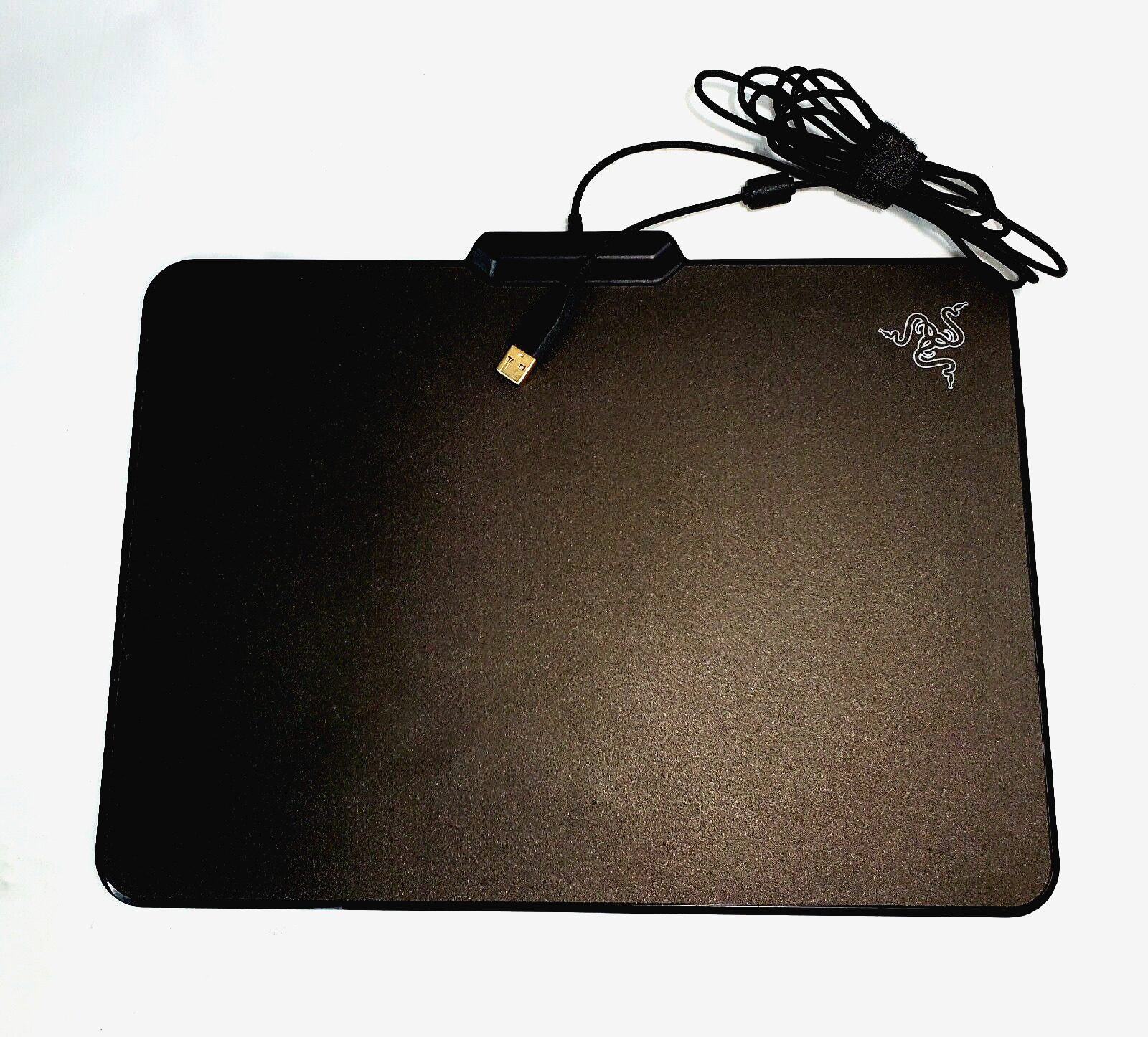 Razer Fire Fly Gaming Mouse Mat Black  Built in USB Cord RZ020135 Multi Lighted