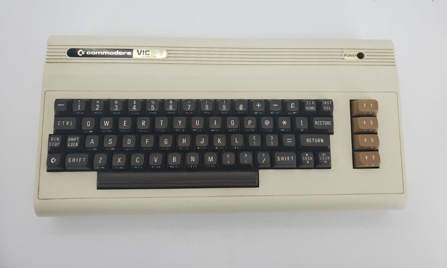 Vintage Commodore Vic 20 computer for Powers on Computer Only