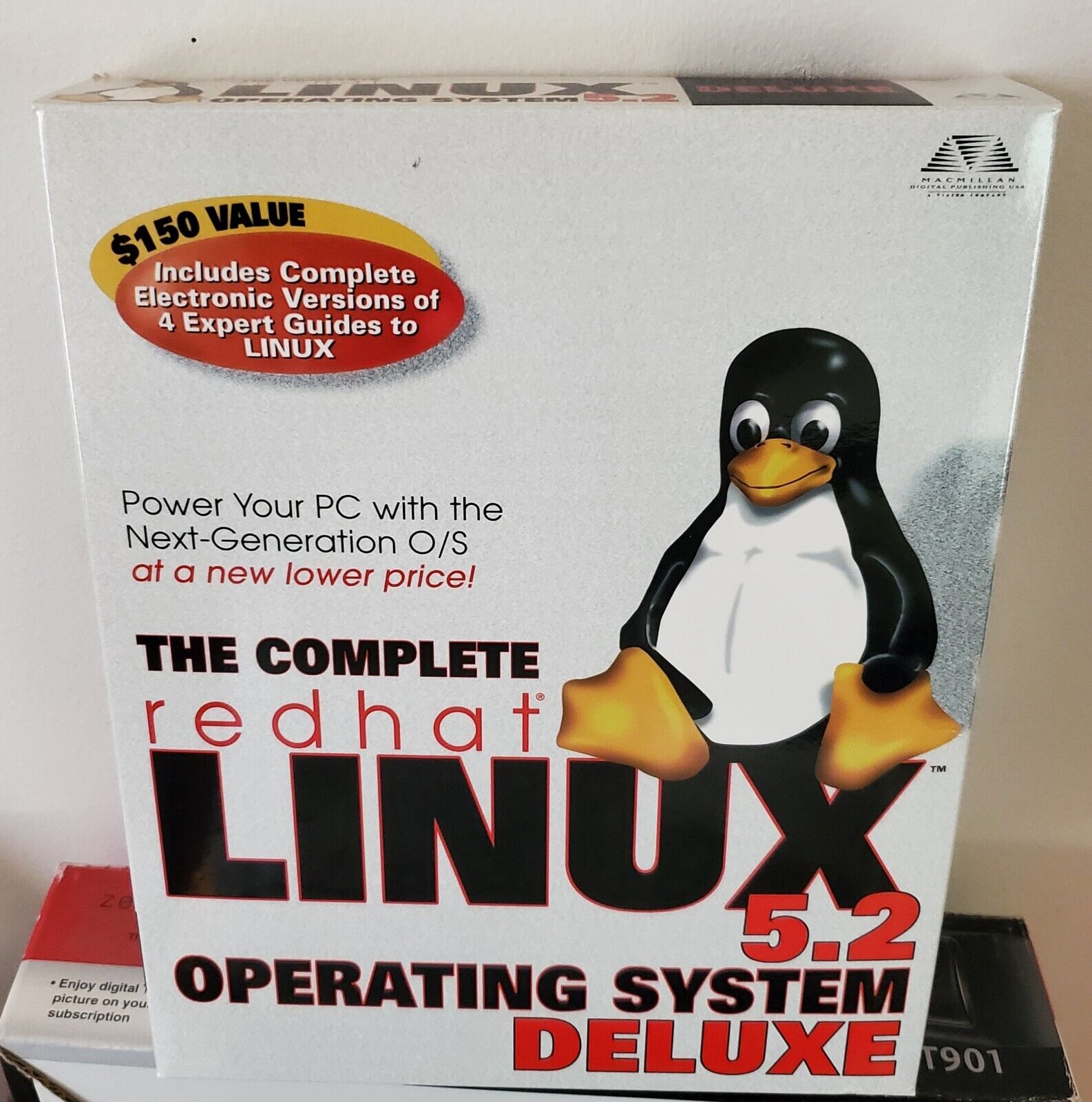 Redhat Linux 5.2 Operating System Deluxe 1990s Open Box Never Used Complete
