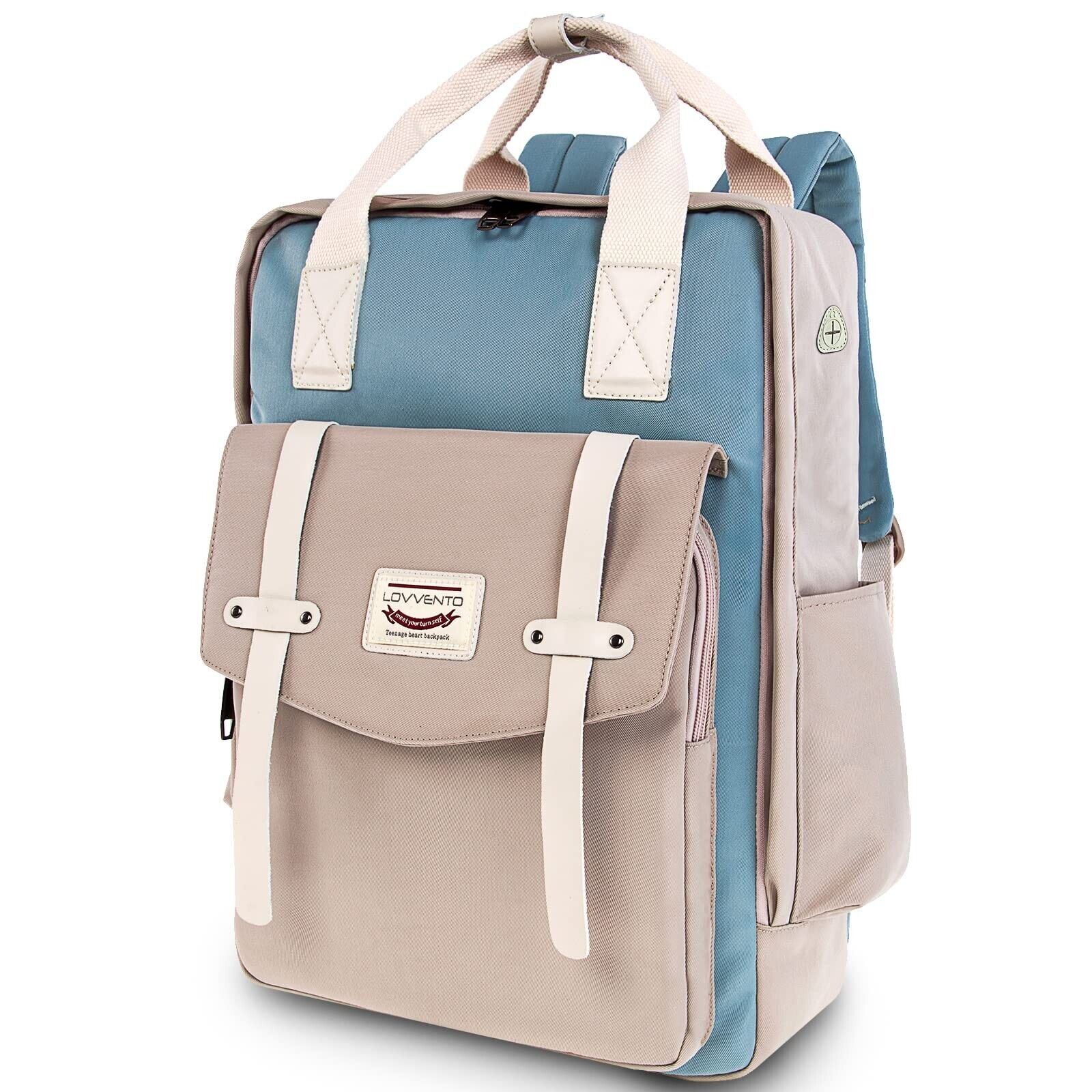 Lovvento 15.6 inch Laptop Japanese Backpack Travel Bag College Lightweight Ca...