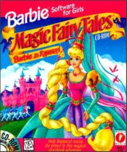 Magic Fairy Tales Barbie as Rapunzel PC MAC CD girls doll princess fantasy game