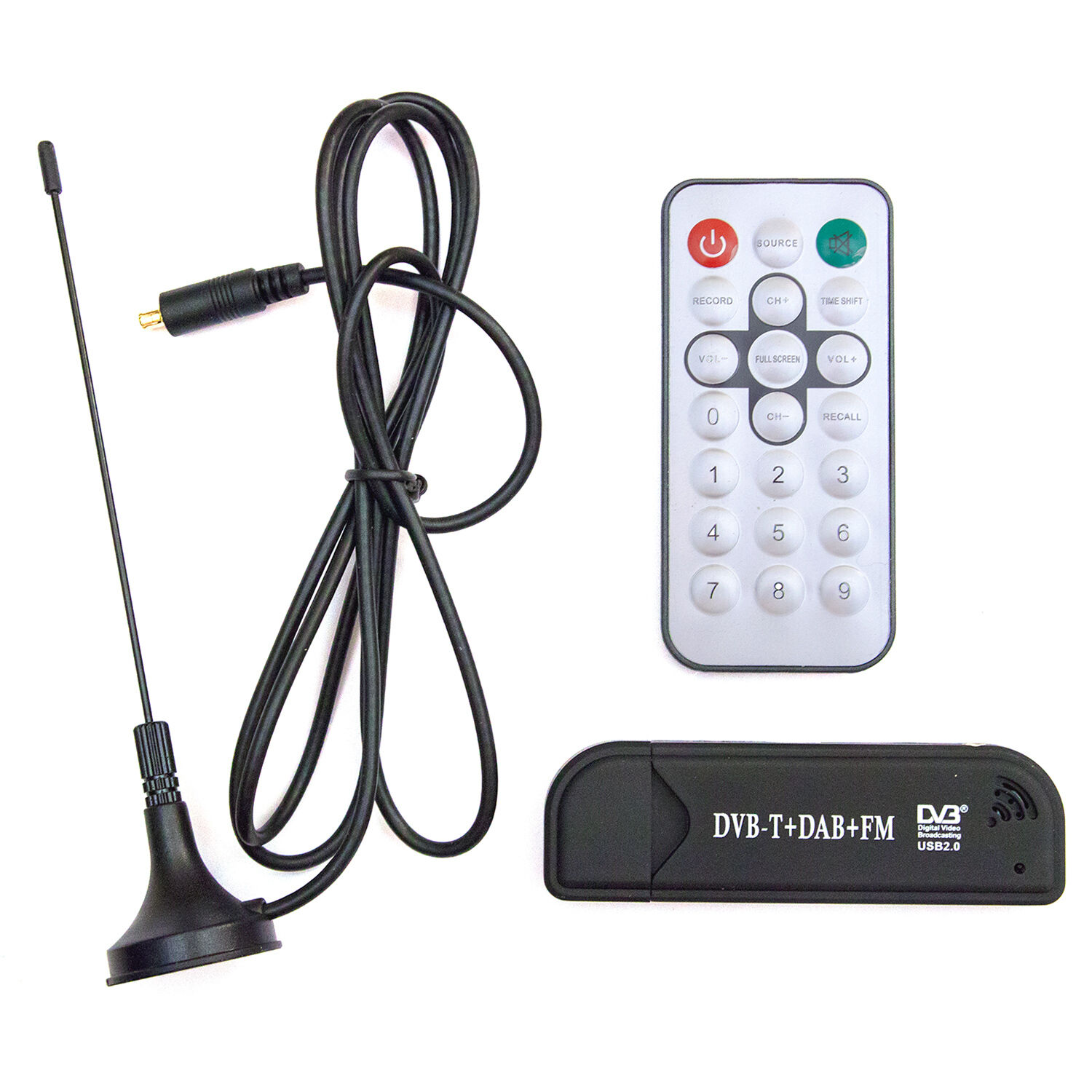 Newsky TV28T v2 USB DVB-T & RTL-SDR Receiver, RTL2832U & R820T Tuner, MCX Input