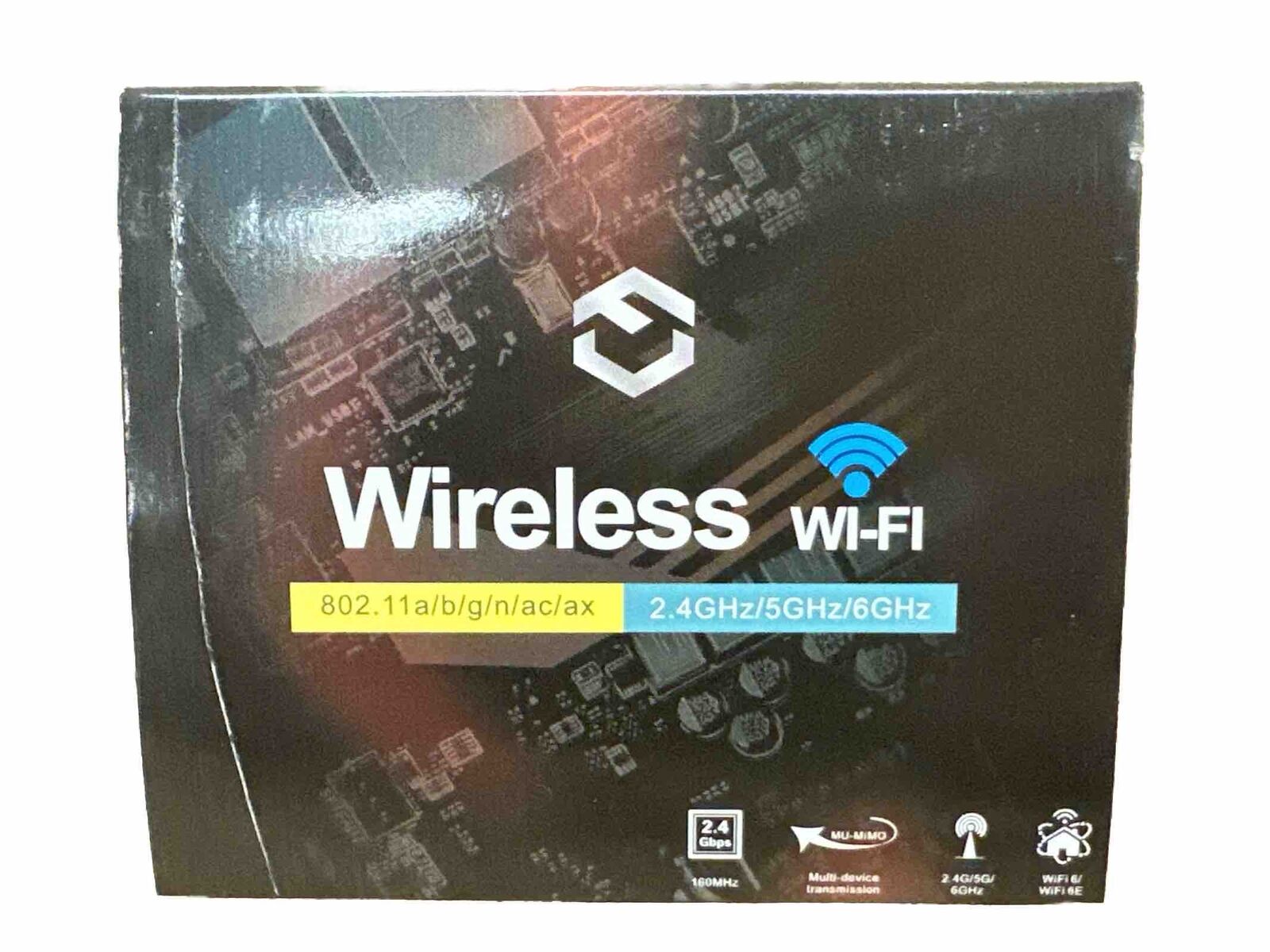 WiFi 6E Wifi Card Mini PCI-E Network Adapter 802.11AX AX210 WiFi Bluetooth 5.2