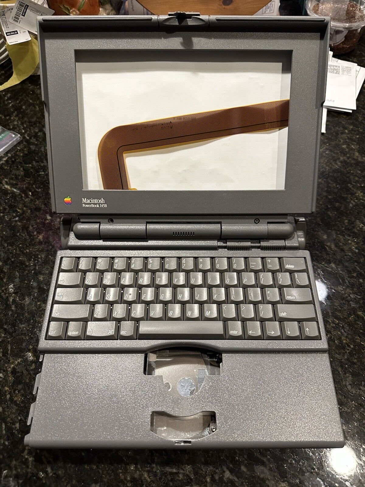 Apple Macintosh PowerBook 145B Parts Laptop With Motherboard, Case, Keyboard