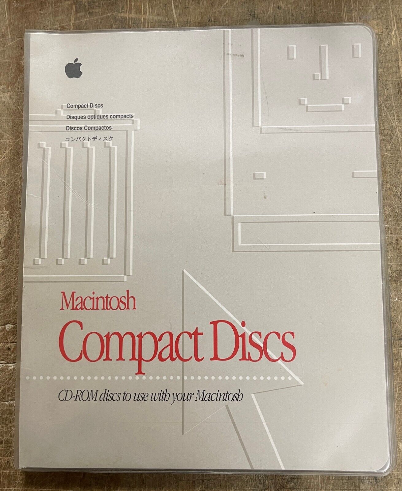 VINTAGE Apple Macintosh Performa 500 Series CD-ROM discs P/N: 600-1730