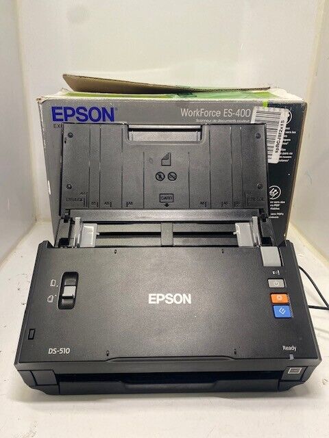 Epson Workforce DS-510 Scanner works no power cord