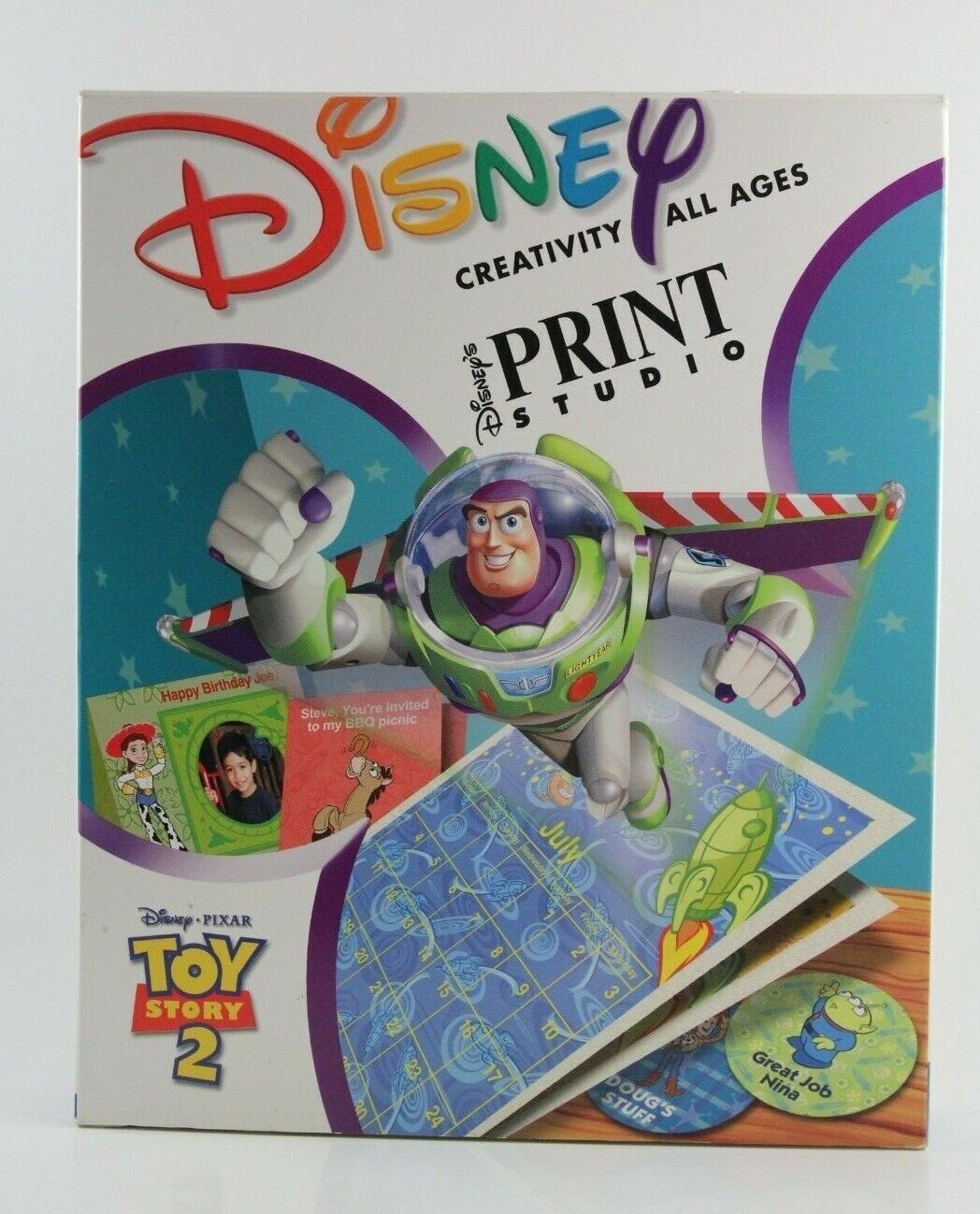  Disney Print Studio Toy Story 2 PC CD-ROM