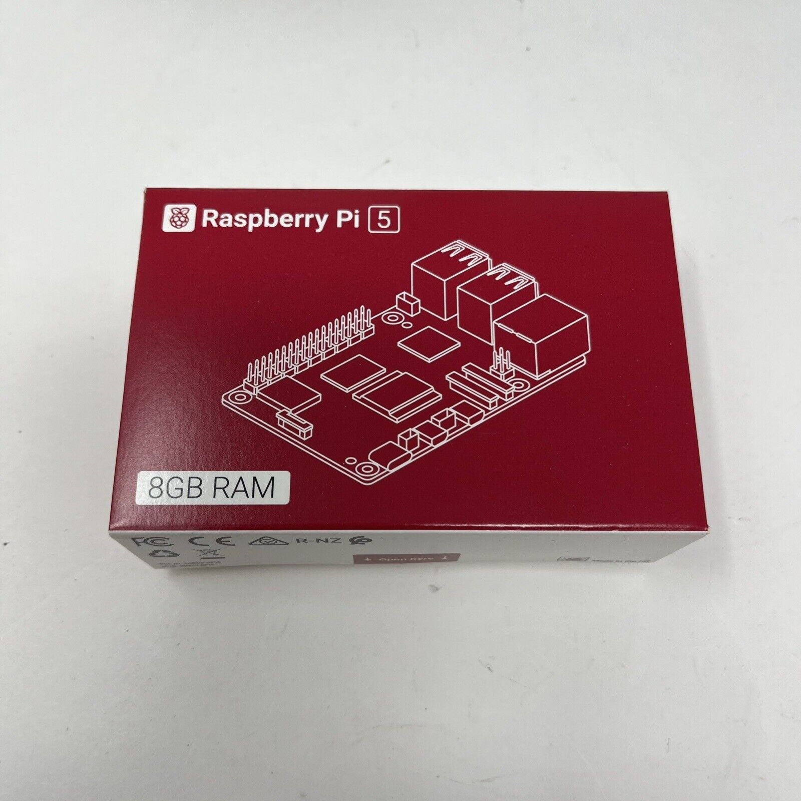 BRAND NEW RASPBERRY Pi 5  8GB RAM UNOPENED IN HAND. WILL SHIP WITHIN 24 HOURS