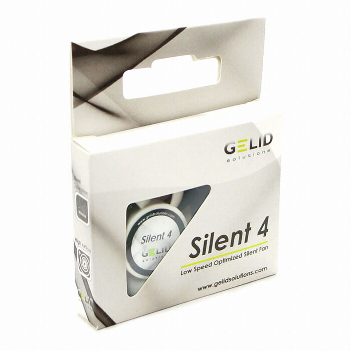 [GELID] Silent 4 - Silent PC CASE FAN 40mm, 4cm, 10T, 3Pin, White, FN-SX04-42