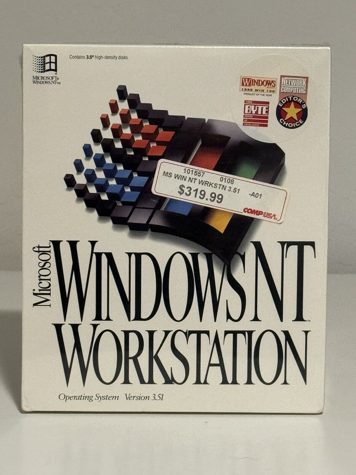 SEALED NEW Vintage Microsoft OS Windows NT Workstation Version 3.51 HD Disks