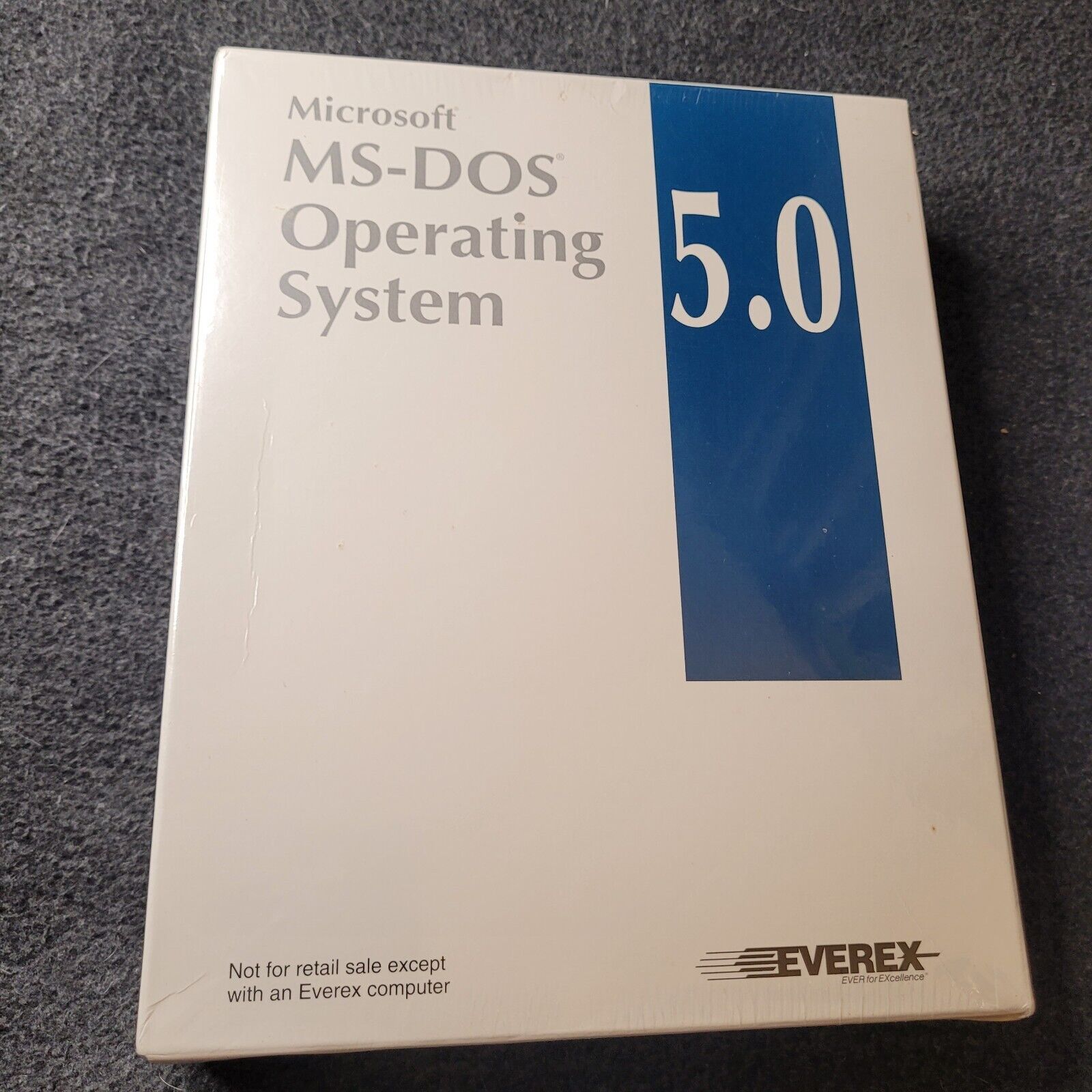 MS-DOS 5.0 Operating System Factory Sealed Includes Manuals Floppy Discs USA