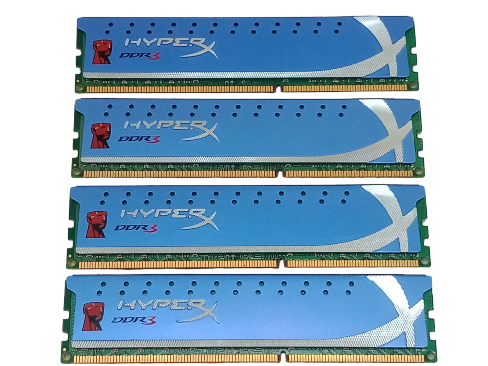 Kit of 4 Kingston HyperX Genesis 16GB (4GBx4) DDR3-1600 PC-12800 RAM | Working