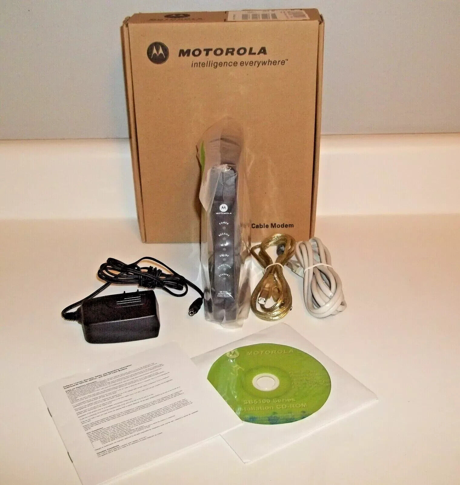 Motorola Surfboard SB5101 Cable Modem Personal Computers 612572115046 NEW