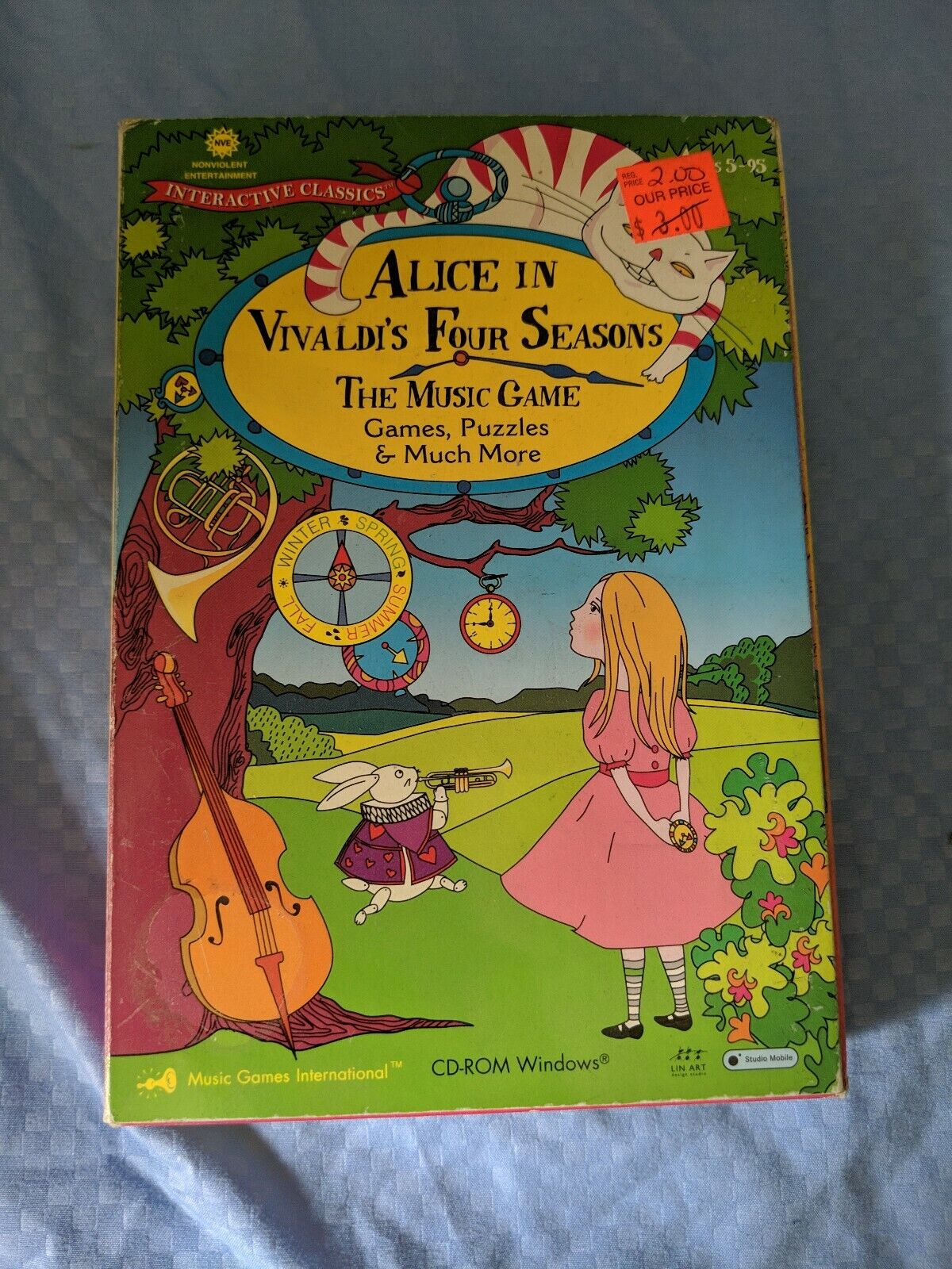 Alice in Vivaldi\'s Four Seasons: The Music Game CD-ROM Windows 2003 BRAND NEW