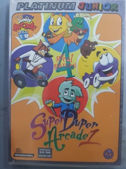Super Duper Arcade 1: 4 Games in one pack,  Putt,Fox,Sam Fredidi Fish
