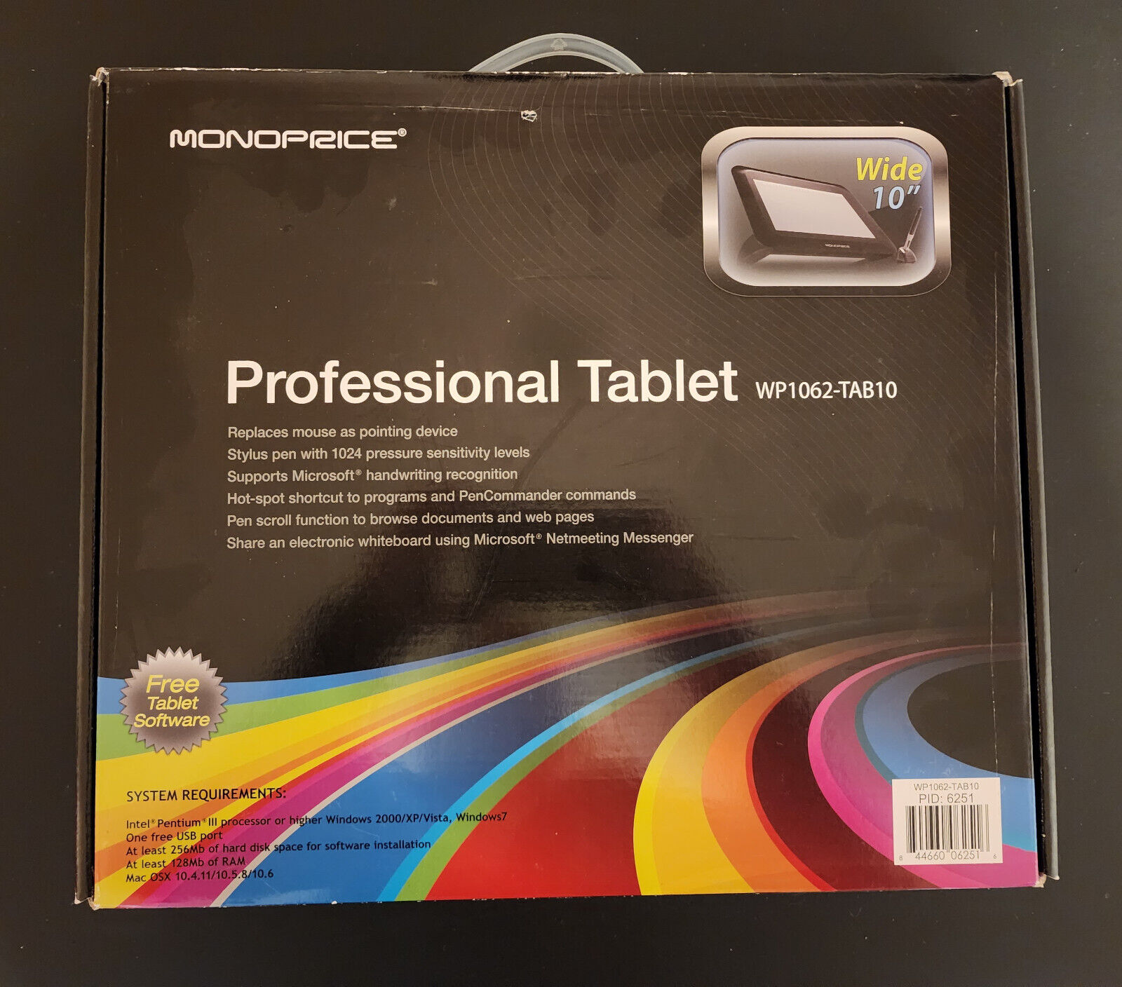 Monoprice graphic drawing tablet 10\