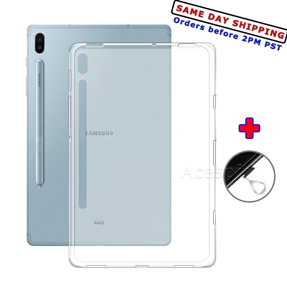 Brand New Transparent Slim Soft TPU Case for Samsung Galaxy Tab S6 10.5 SM-T867V