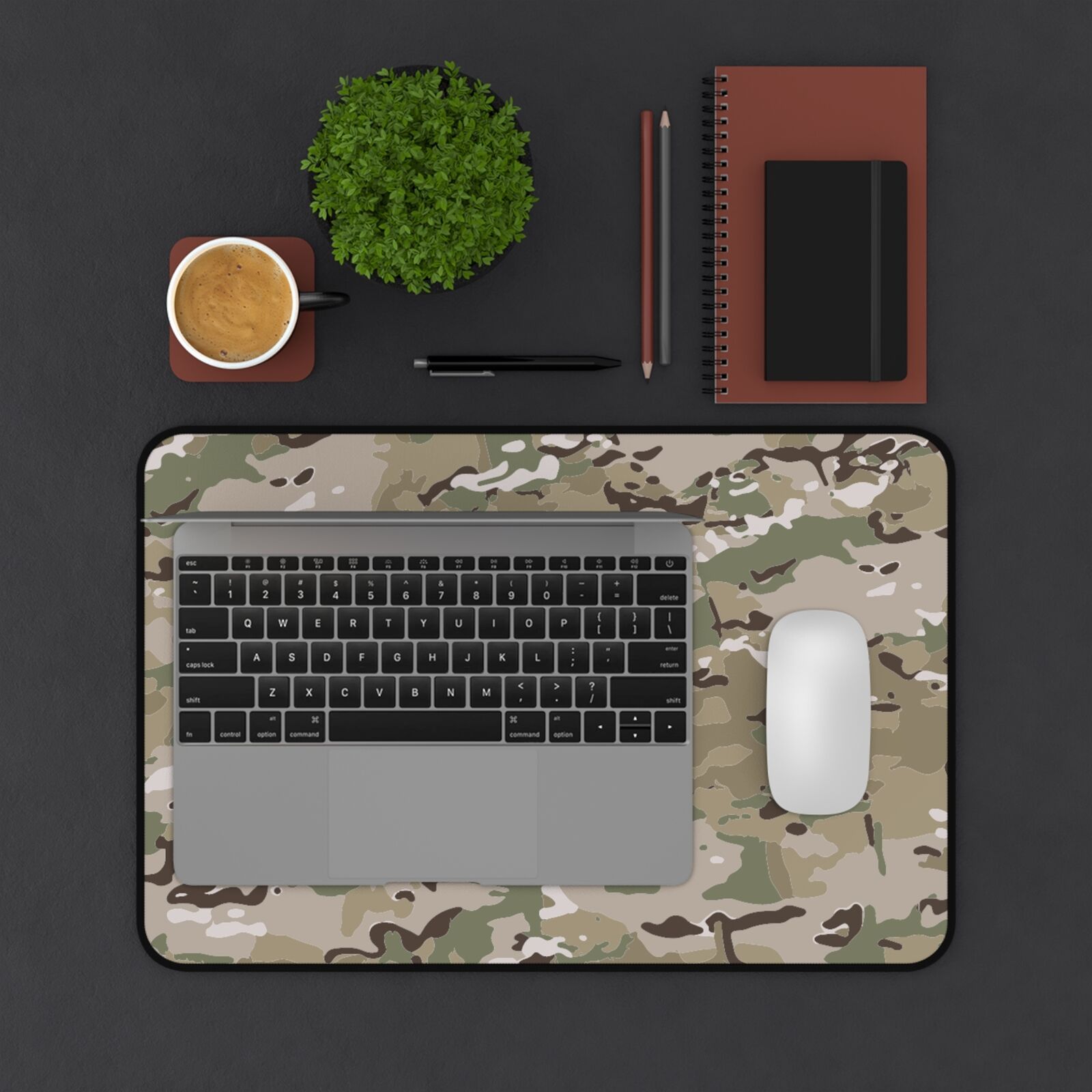 Multicam Camo - U.S. Army Special Forces - Premium Quality Desk Mat Mouse Pad