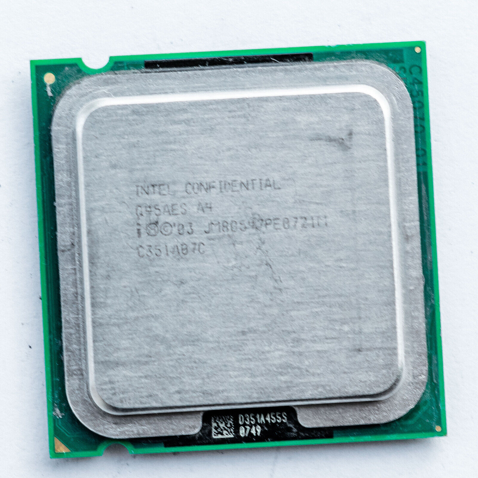 Intel Confidential Q45AES Pentium 4 510 2.8GHz LGA775 Prescott 1MB Processor