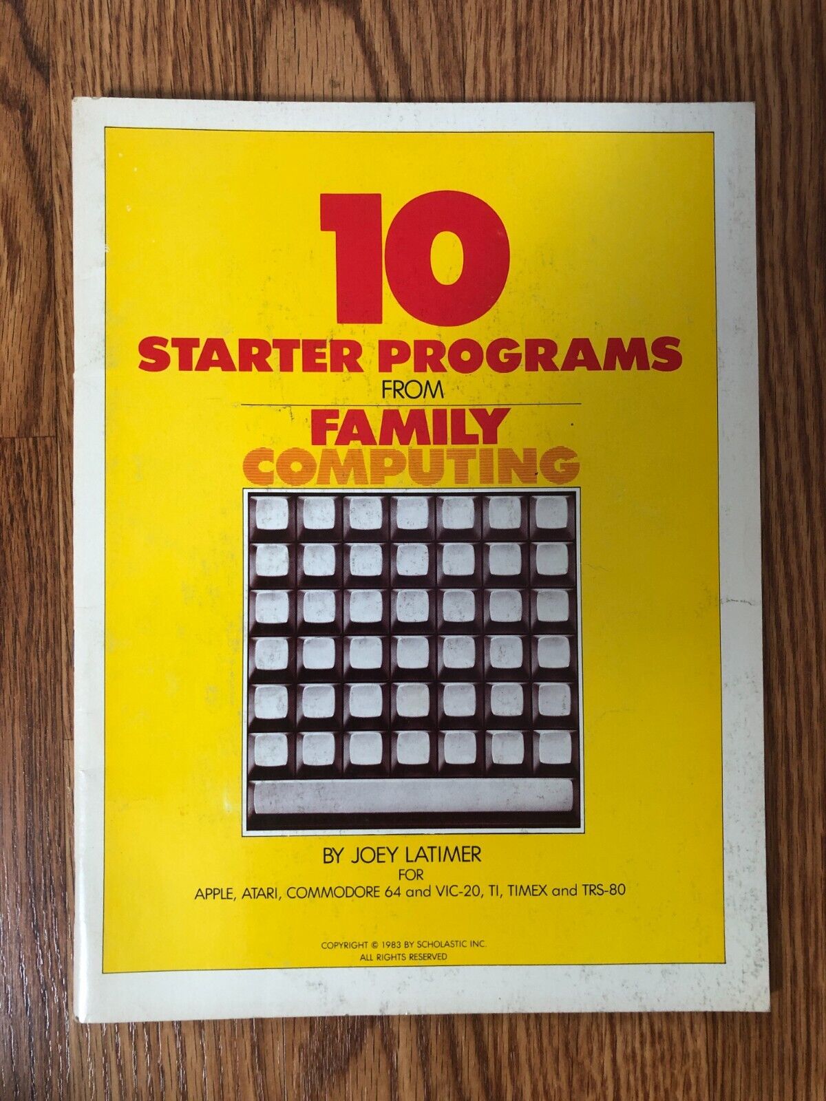 10 Starter Programs from Family Computing - Great Condition, Original Owner