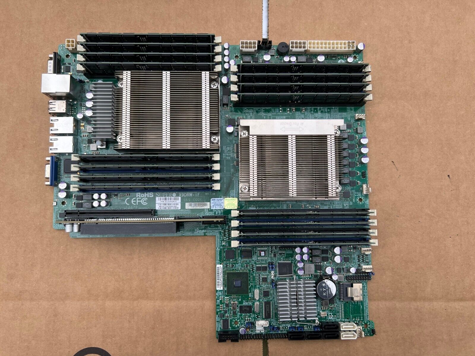 Supermicro X9DRW-iF Server Board| Dual Intel Xeon E5-2697 v2 | 256GB DDR3