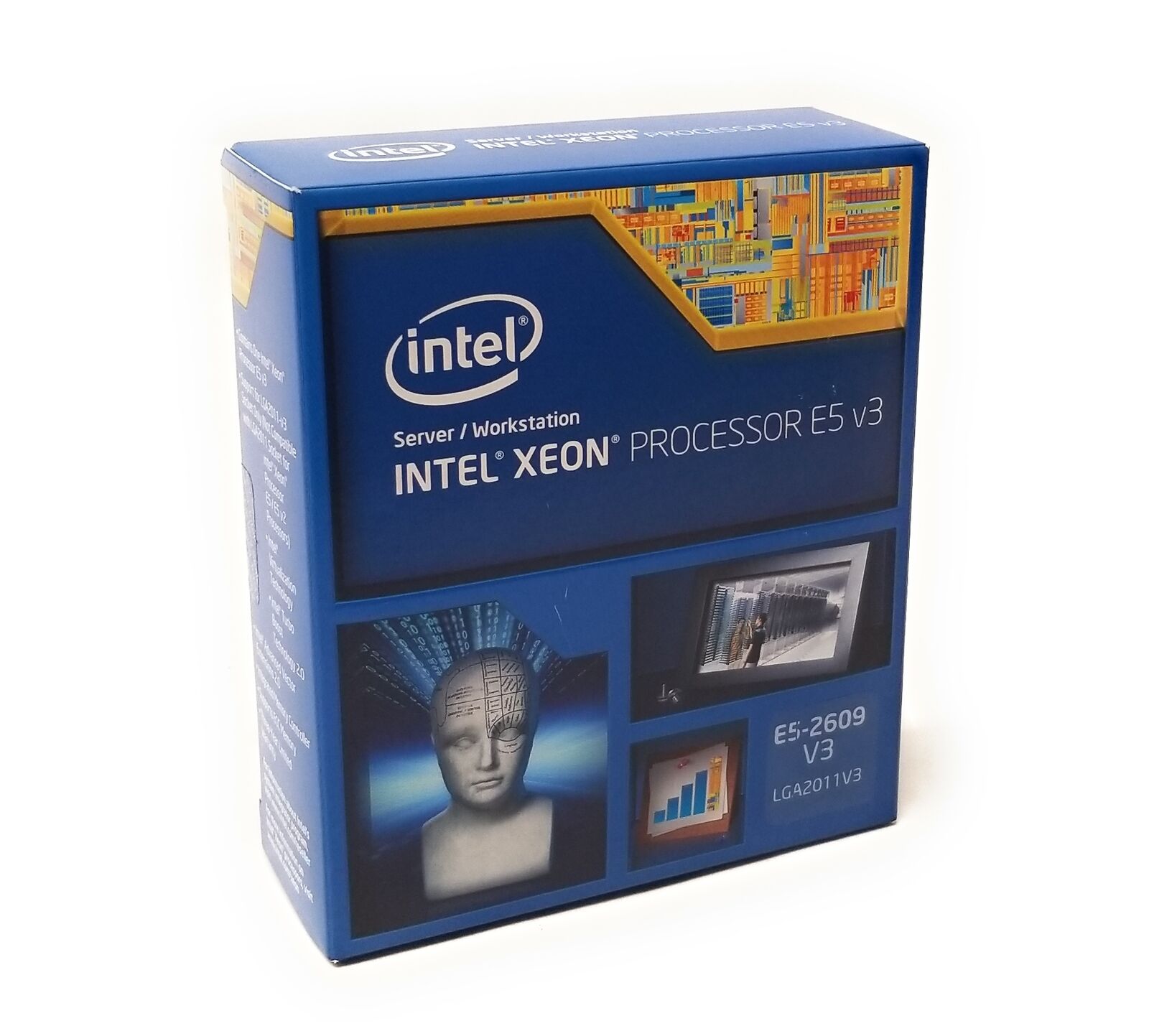 NEW Sealed Intel Xeon E5-2609V3 SR1YC 1.9GHz 15MB Cache LGA2011V3 CPU Processor