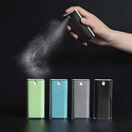  4PCS All-in-One Screen Cleaner, Fingerprint Proof Screen Cleaner Spray with 