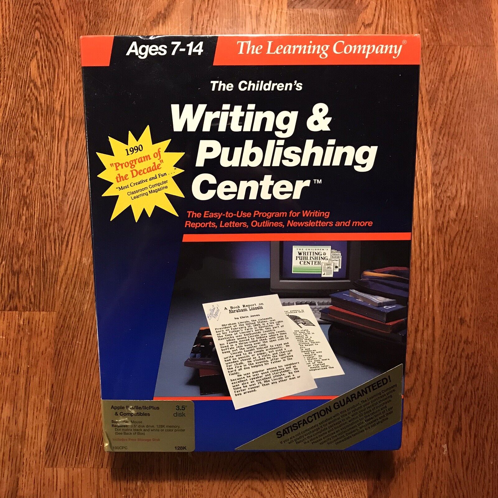 The Learning Company Vintage The Childrens Writing & Publishing Center For Apple
