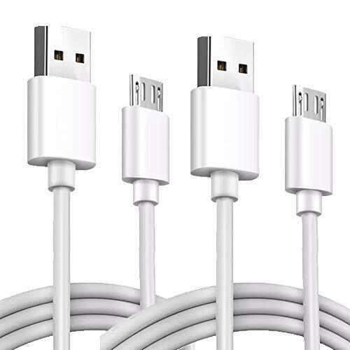 2 Pack 6.6Ft Micro USB Charger Cable for Samsung Tablet Charger Tab E S2 Sams...