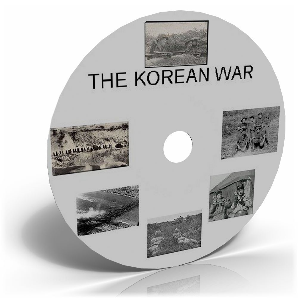 Korean War Images,Historic photo picture CD collection
