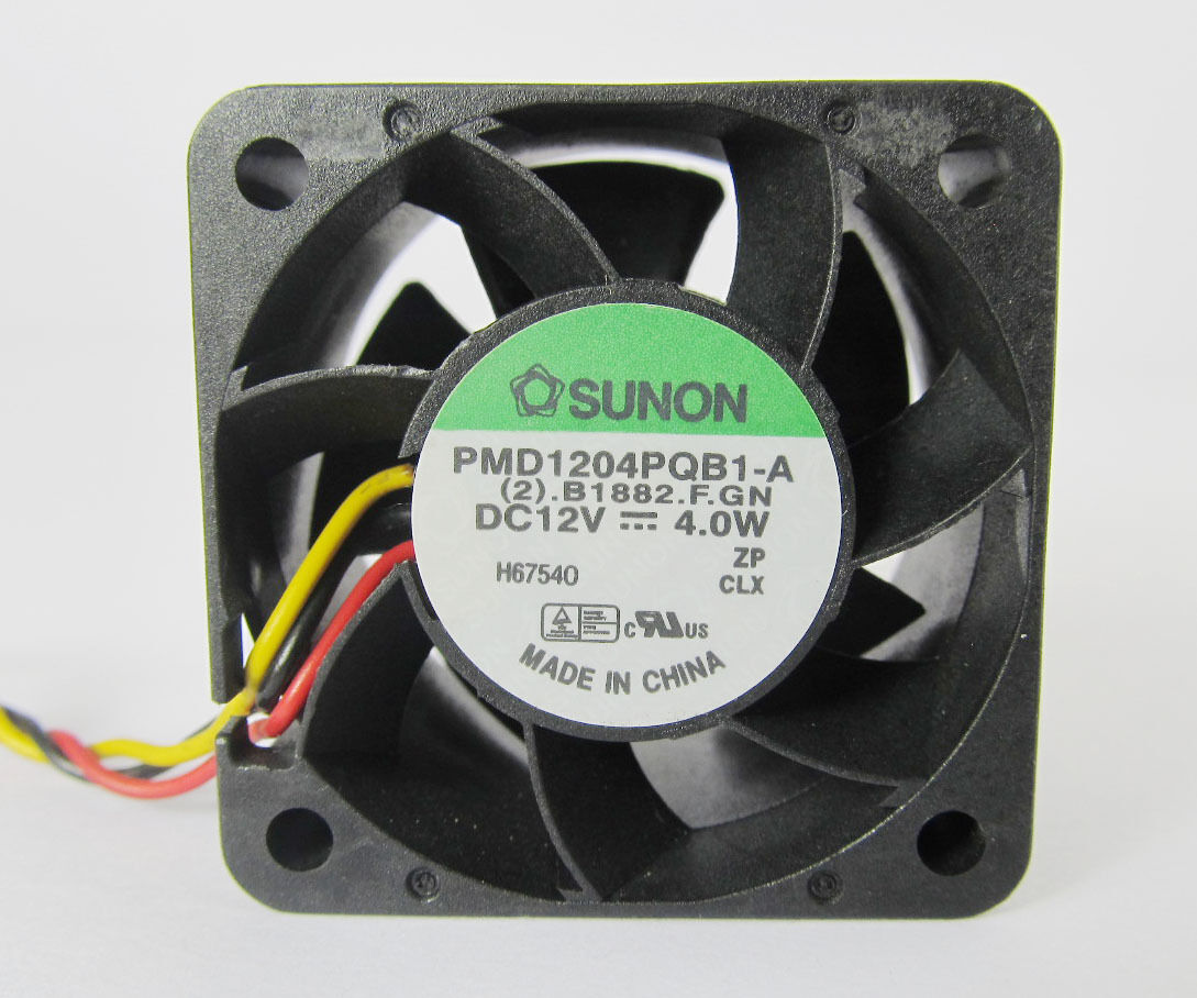 10pcs SUNON PMD1204PQB1-A 40mm x28mm 4028 12V 4.0W DC BRUSHLESS Fan 3pin Wires