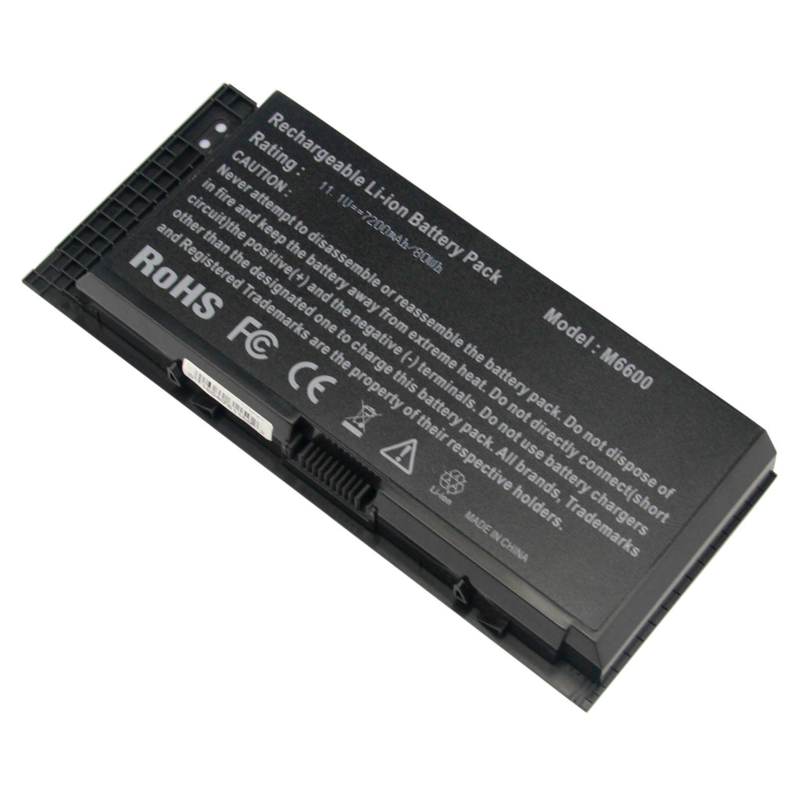 Battery / Charger for Dell  Precision m4600 m6600 fv993 7dwmt jhyp2 312-1176