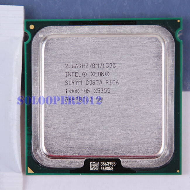 Intel Xeon X5355 X5365 X5450 X5460 X5470 X5472 X5482(SLBBG) LGA/771 Processor
