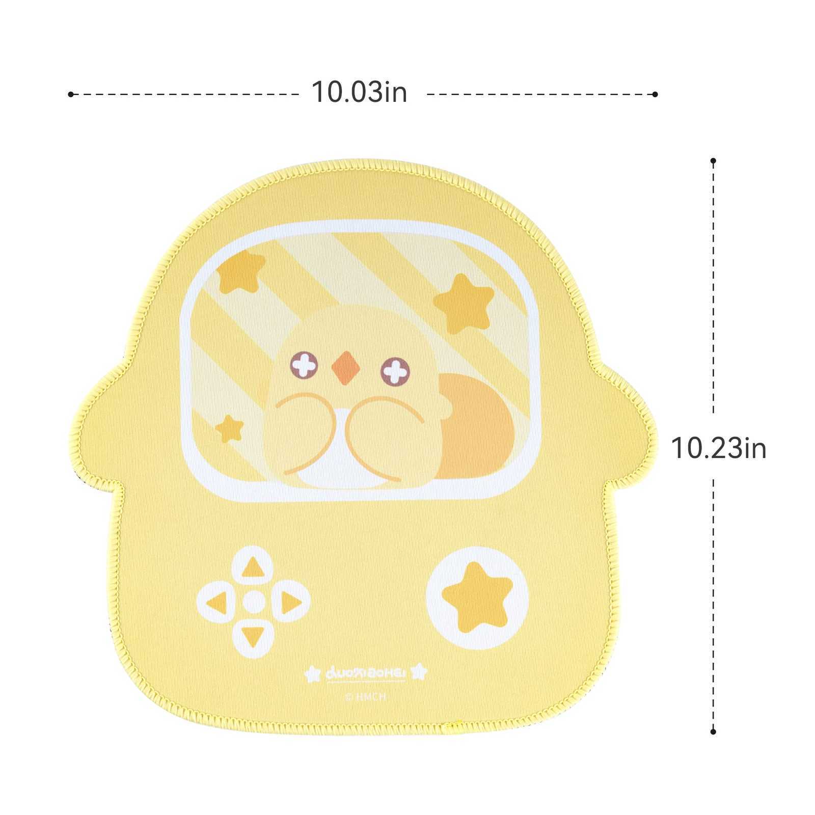 GeekShare Cute Mouse Pads Non-Slip Rubber Base Mouse Mats with Stitched Edge