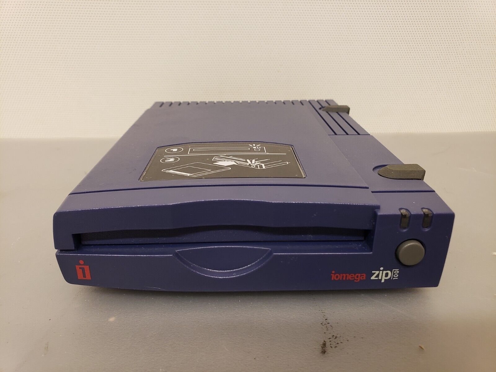 Vintage Iomega SCSI Zip 100 Drive External ZIP100 Z100S2 Bare drive TESTED