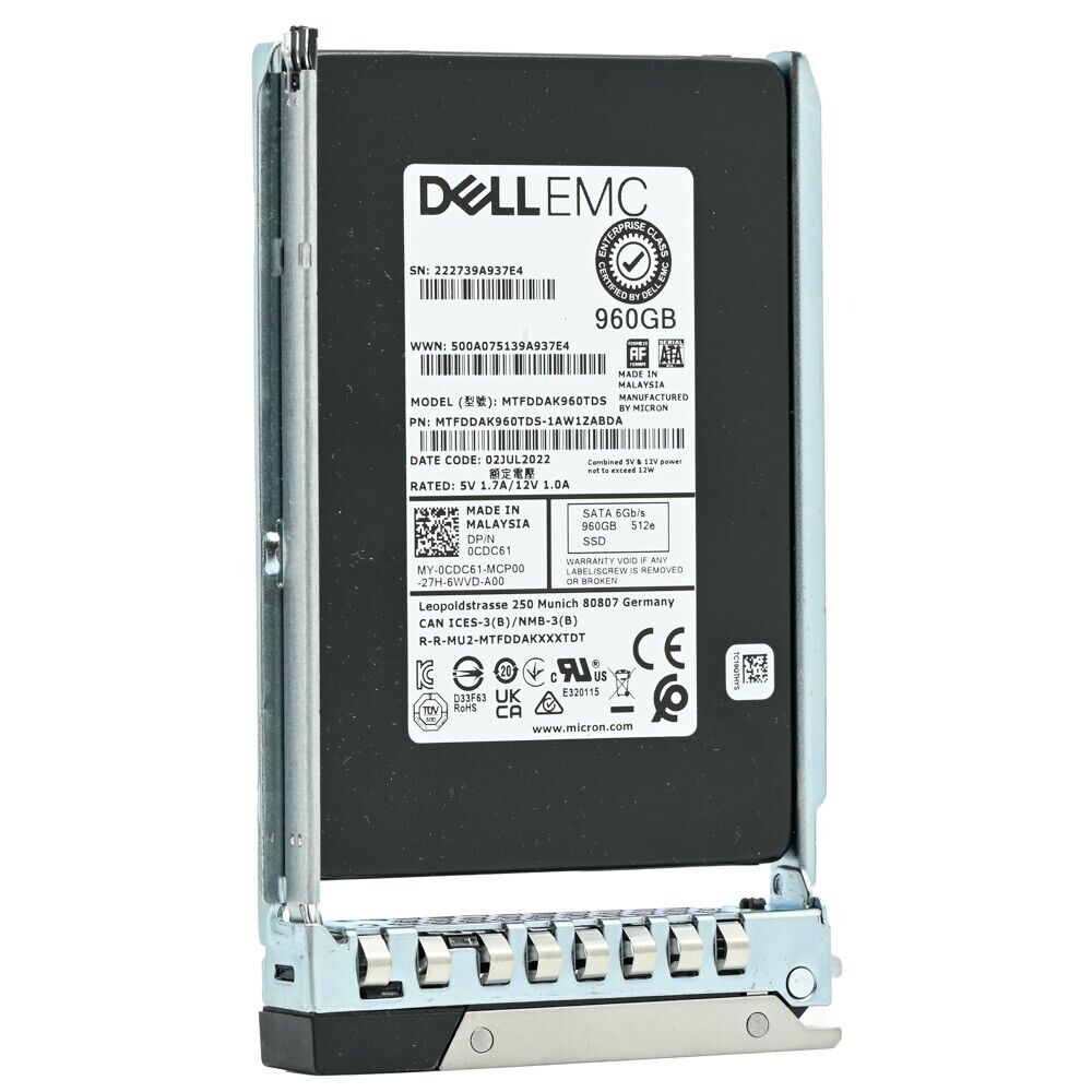 Dell 960GB SATA 6Gb/s 2.5\