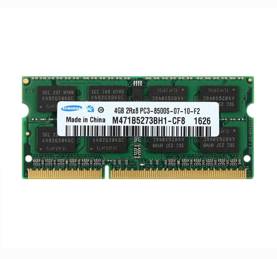 Samsung RAM 4GB 8GB16 GB DDR3L DDR3 1066 1333 1600 MHZ Laptop Memory 204pin Lot