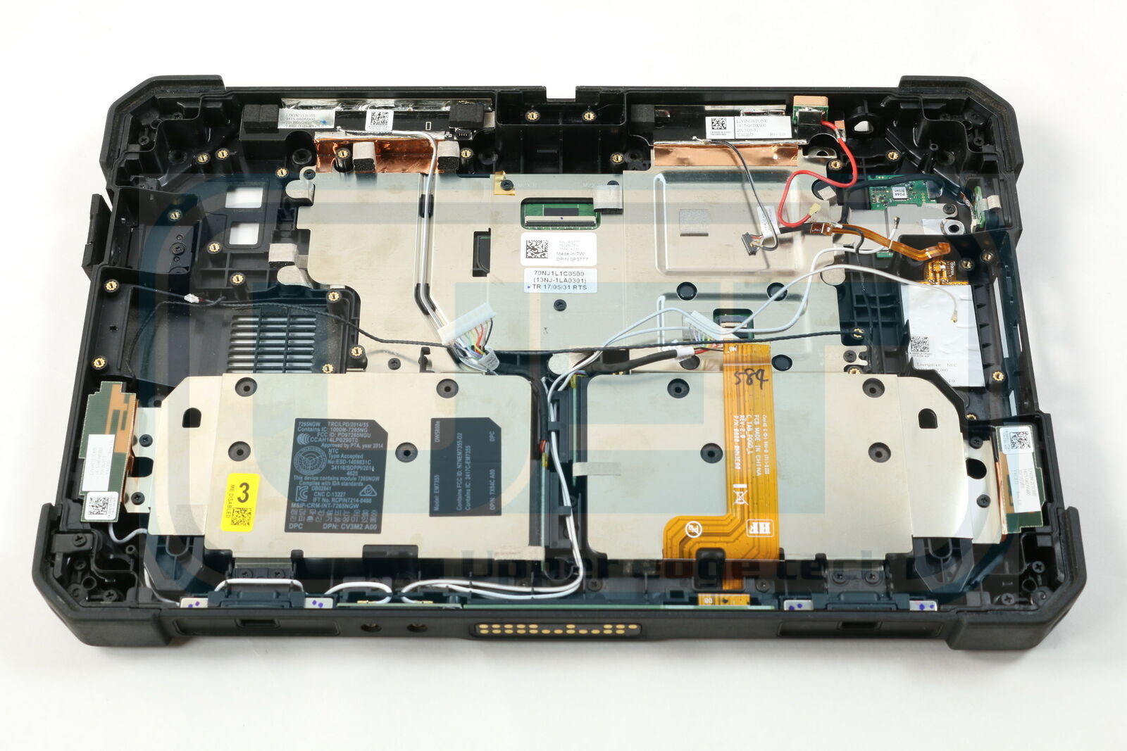 Dell Latitude 7202 Rugged Tablet Base Bottom Case P3T77 Grade C Tested Warranty