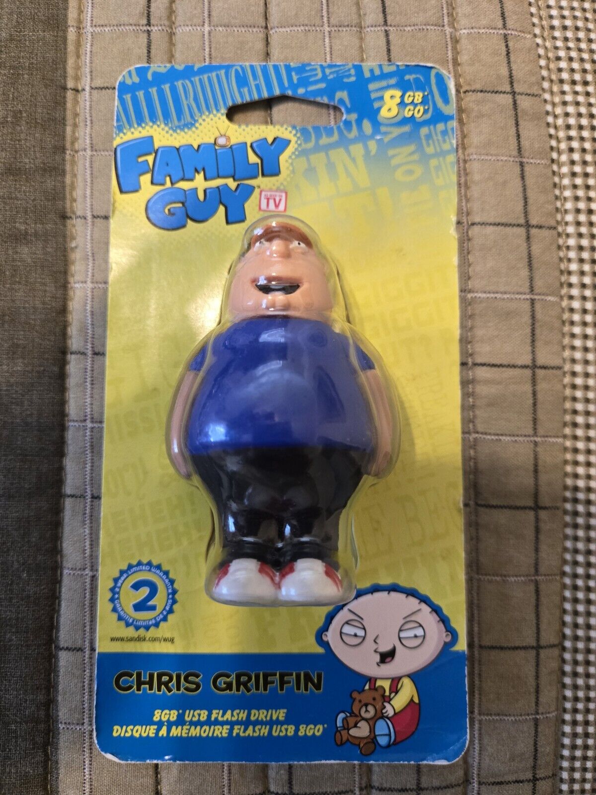 Family Guy Peter Griffin 8gb USB Flash Drive BRAND NEW Unopened