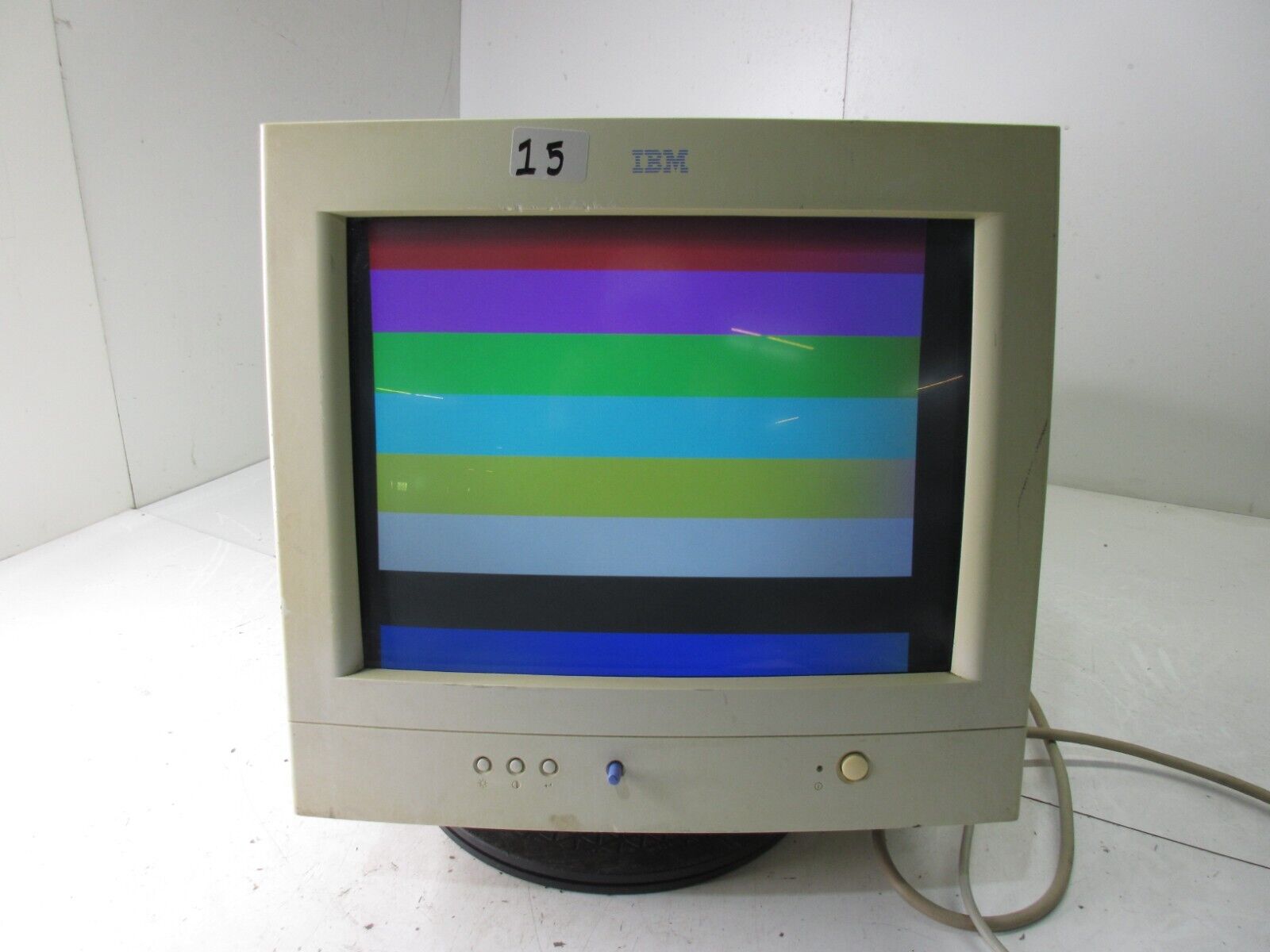 Vintage IBM ThinkVision Color Monitor 2237-00N A