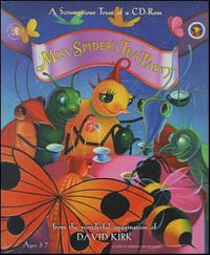 Miss Spider\'s Tea Party PC CD learn to help butterflies bee nature matching game