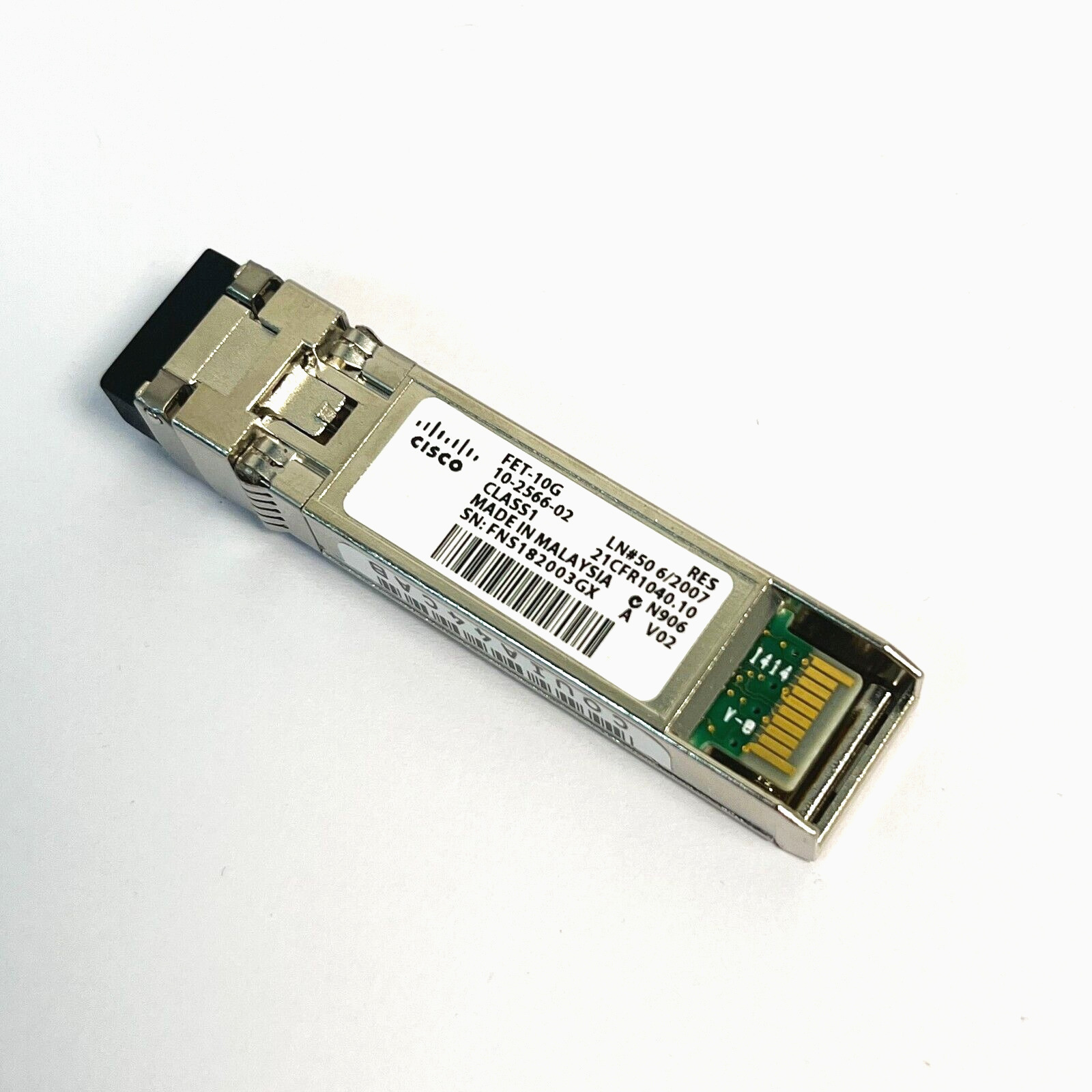 Cisco Genuine  10GB SFP Transceiver FET-10G 10-2566-02 Optical Multi Mode Module