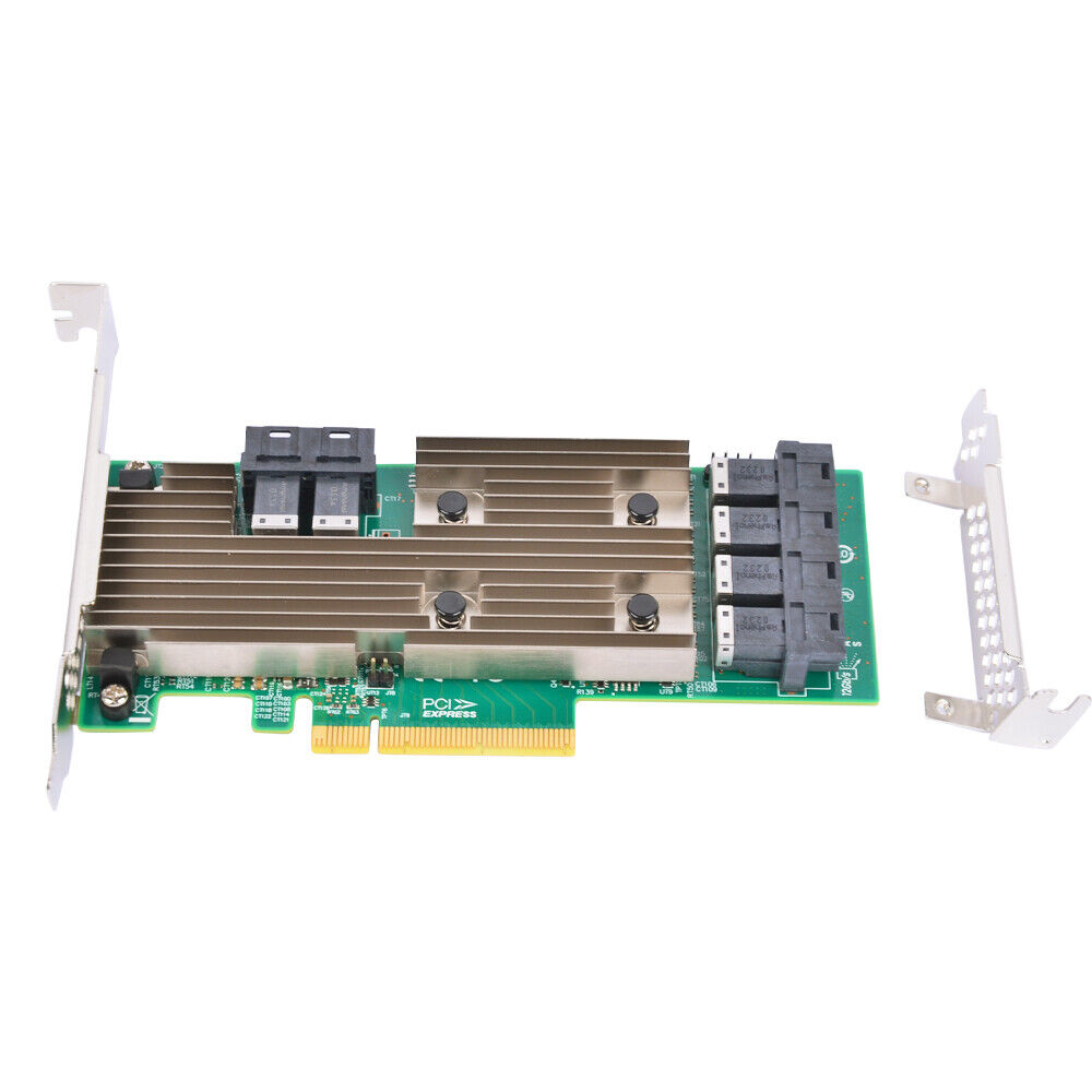LSI SAS Logic Controller Card IT Mode 9305-24i 24-Port PCI-E 12Gb/s 3.0 US New