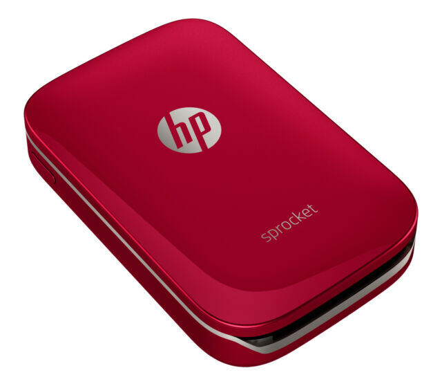 BRAND NEW HP Sprocket 100 Portable Photo Printer - Z3Z93A RED