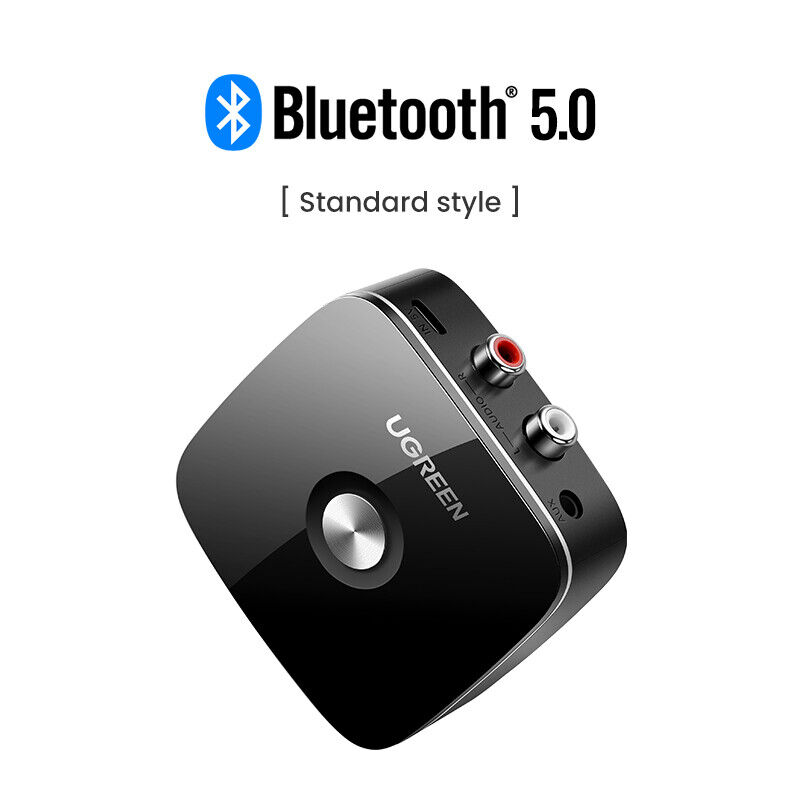 UGREEN Bluetooth RCA Receiver 5.1 aptX HD 3.5mm Jack Aux Wireless Adapter