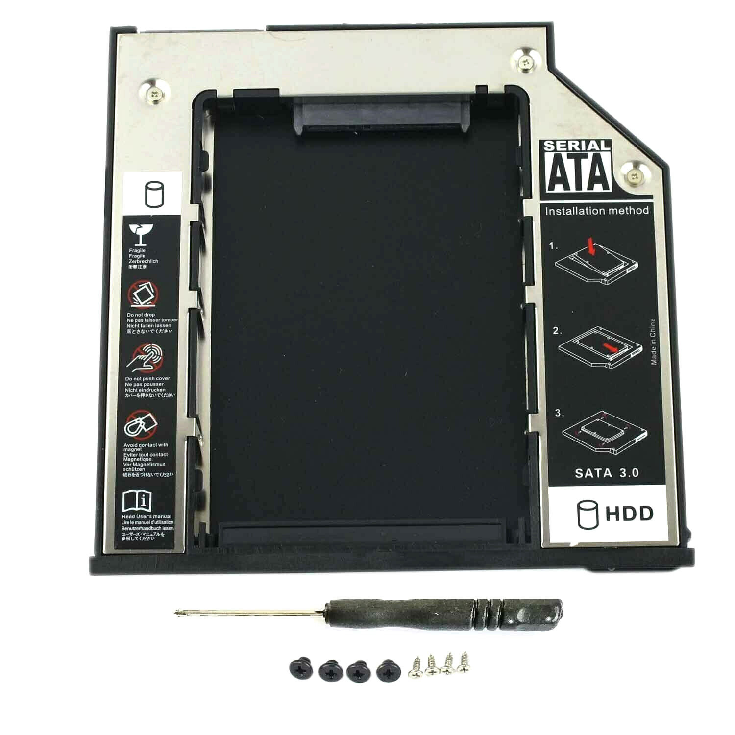 SATA 2ND HDD Hard Drive Caddy Ejector for Dell Latitude M2400 M4500 E6410 E6400