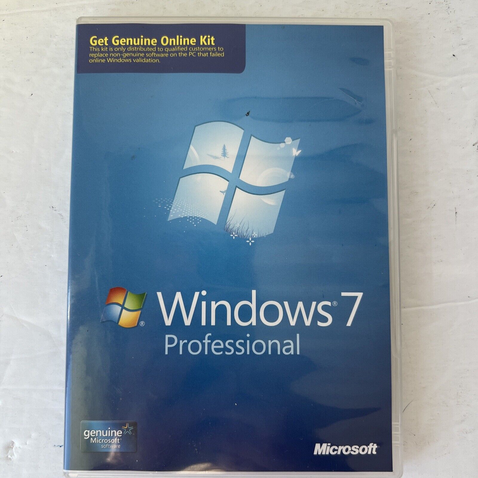 Microsoft Windows 7 Professional 32/64 Bit 