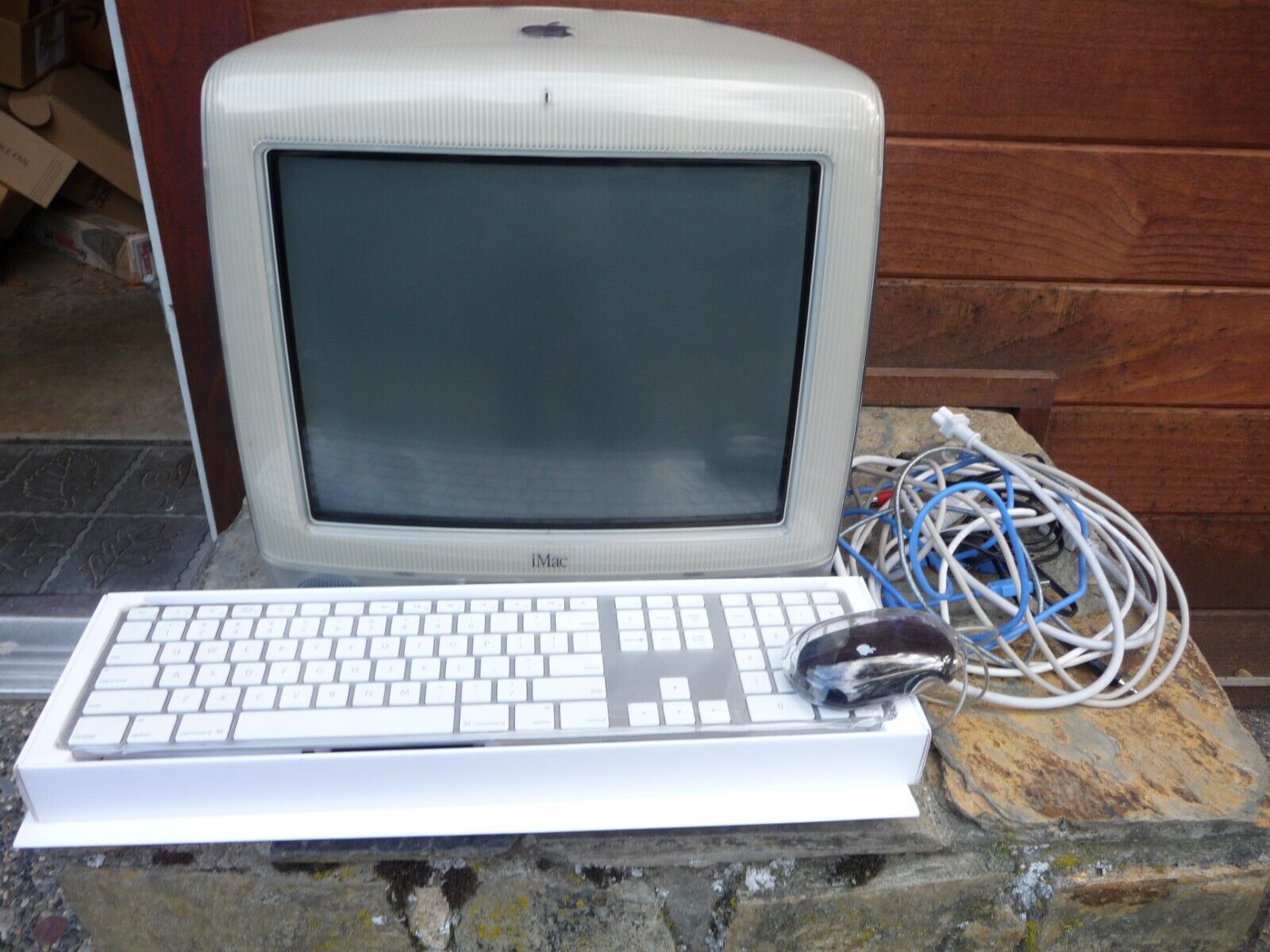 Apple iMac G3 Teal 15in Desktop Computer MAC Macintosh Vintage  