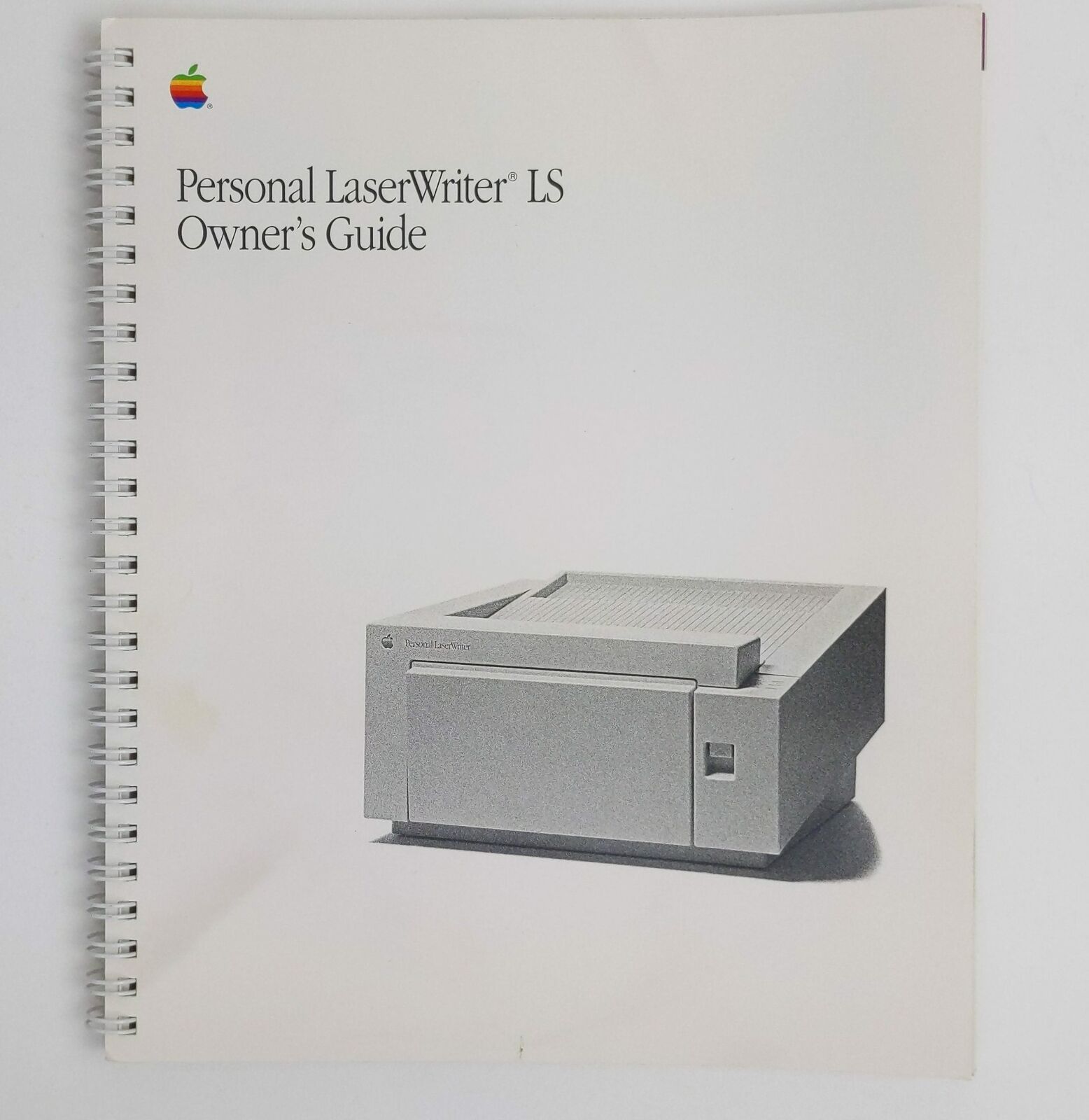APPLE Personal LaserWriter LS Owner\'s Guide, NICE Vintage Computer Book +EXTRAS