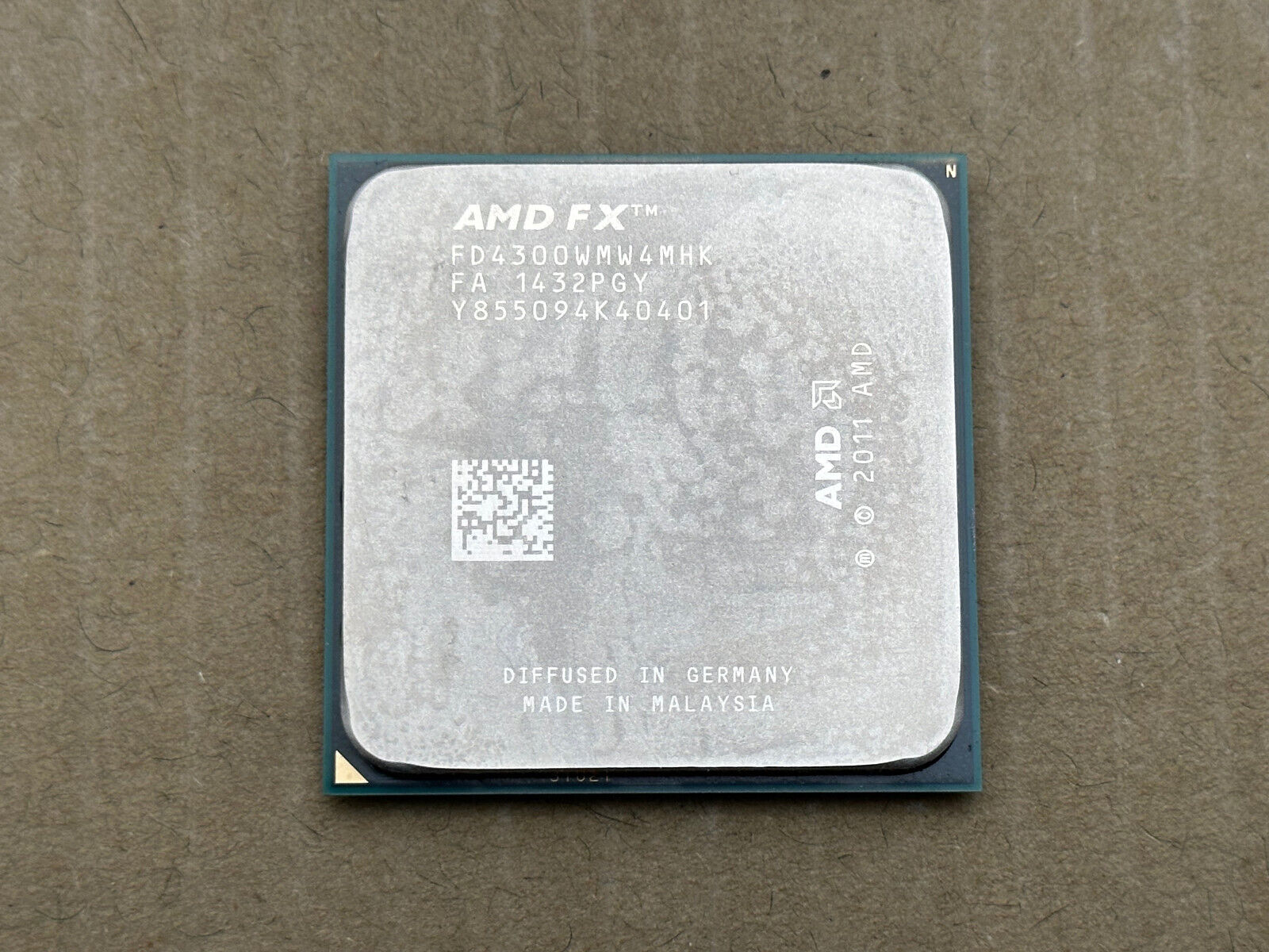 AMD FX-Series FX-4300 CPU 3.8GHz (FD4300WMW4MHK) 4000MHz Socket AM3+Processor